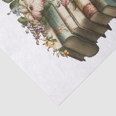 Vintages Blumenbuch Kunst im Entstehen Seidenpapier (Ausschnitt)