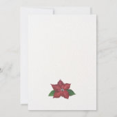 Vintages Blumenfestival Party Einladung (Rückseite)