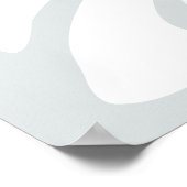 Vintages Blumengartendesign Poster (Ecke)