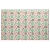 Vintages Blumengartenmuster Stoff (Fat Quarter (45,7 x 55,9 cm))