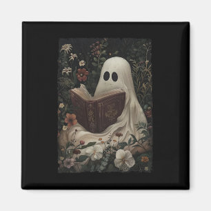 Vintages Blumengastbuch Halloween Costum Magnet