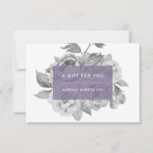 Vintages Blumengeschenk | Lilac (Vorderseite)