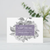 Vintages Blumengeschenk | Lilac (Stehend Vorderseite)