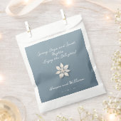 Vintages blumengeschmücktes Wappen Dankeschön für  Geschenktütchen (Ausgeschnitten)