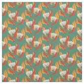 Vintages Blumengewebe Stoff (Muster)