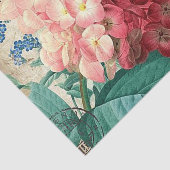 Vintages Blumengewebe zu jedem Zweck Party Seidenpapier (Ausschnitt)