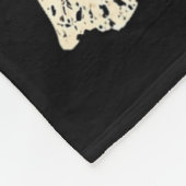 Vintages BlumenHalloween Fall Girly Ghost Lace Spi Fleecedecke (Ecke)