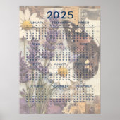 Vintages BlumenJunk-Journal 2025 Poster (Vorne)