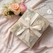 Vintages BlumenJunk-Journal 2025 Seidenpapier