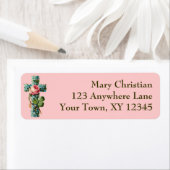 Vintages Blumenkreuz (Insitu)