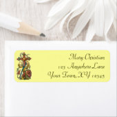 Vintages Blumenkreuz (Insitu)