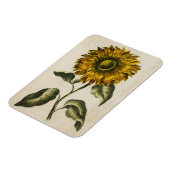 Vintages Blumenmagazin Magnet (Linke Seite)