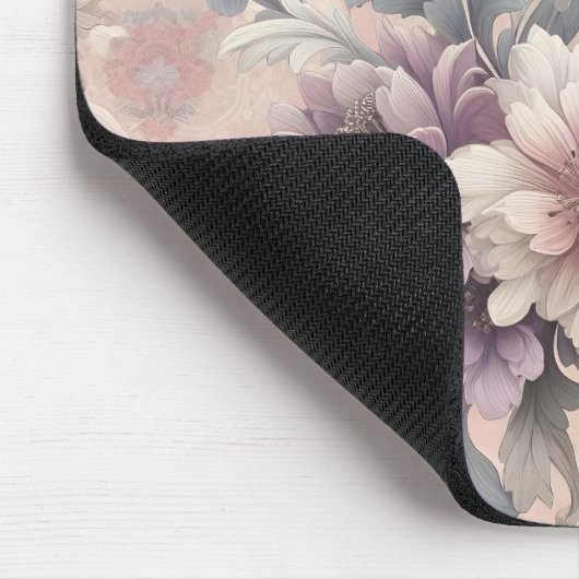 Vintages Blumenmousepad Mousepad (Ecke)