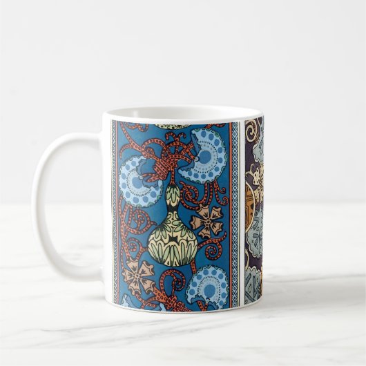 Vintages Blumenmuseum Kaffeetasse (Links)