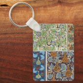 Vintages Blumenmuseum Schlüsselanhänger (Vorderseite)