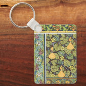 Vintages Blumenmuseum Schlüsselanhänger (Vorderseite)