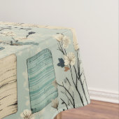 Vintages Blumenmuster (2) Tischdecke (Beispiel)