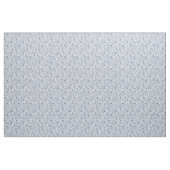 Vintages Blumenmuster aus Hippie Blue Stoff (Yard (91,4 cm))