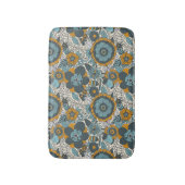 Vintages Blumenmuster Badematte (Vorderseite Vertikal)