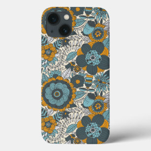 Vintages Blumenmuster Case-Mate iPhone Hülle