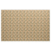 Vintages Blumenmuster der gelben Rosen Stoff (Yard (91,4 cm))