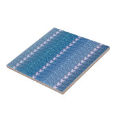 Vintages Blumenmuster Fliese (Seite)