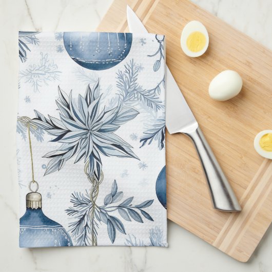 Vintages Blumenmuster Geschirrtuch (Viertel Falte)