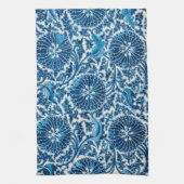 Vintages Blumenmuster Geschirrtuch (Vertikal)