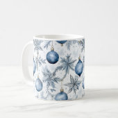 Vintages Blumenmuster Kaffeetasse (Vorderseite Links)