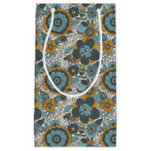 Vintages Blumenmuster Kleine Geschenktüte (Vorderseite)