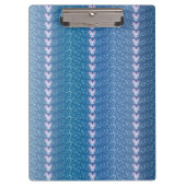 Vintages Blumenmuster Klemmbrett (Vorderseite)