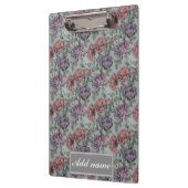 Vintages Blumenmuster Klemmbrett (Links)