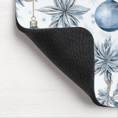 Vintages Blumenmuster Mousepad (Ecke)