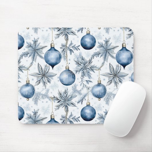 Vintages Blumenmuster Mousepad (Mit Mouse)