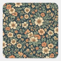 Vintages Blumenmuster