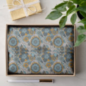 Vintages Blumenmuster Seidenpapier (Geschenk)