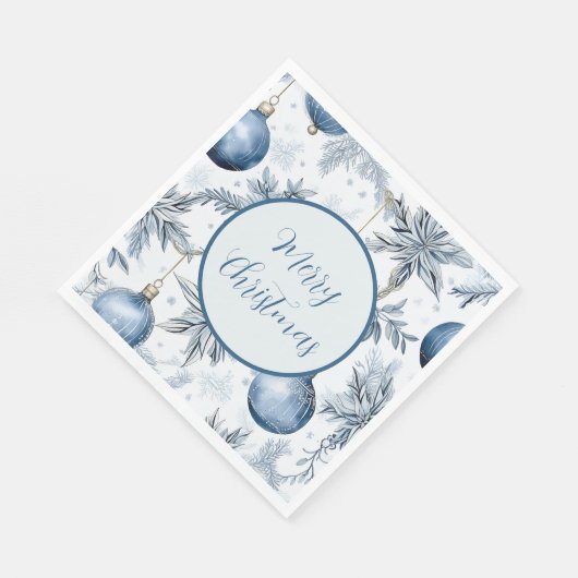 Vintages Blumenmuster Serviette (Ecke)