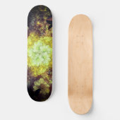 Vintages Blumenmuster-Skateboard Skateboard (Vorderseite)