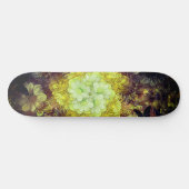 Vintages Blumenmuster-Skateboard Skateboard (Horizontal)