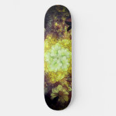Vintages Blumenmuster-Skateboard Skateboard (Vorderseite)