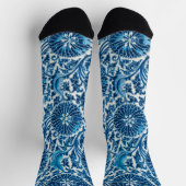 Vintages Blumenmuster Socken (Oben)