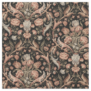 Vintages Blumenmuster Stoff