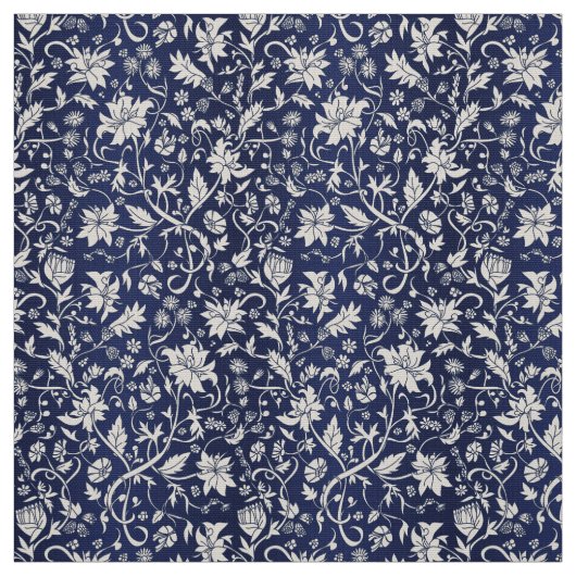 Vintages Blumenmuster Stoff (Muster)