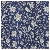 Vintages Blumenmuster Stoff (Nahaufnahme)