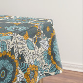 Vintages Blumenmuster Tischdecke (Beispiel)