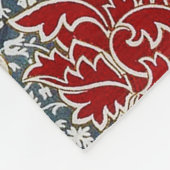 Vintages Blumenmuster, William Morris Fleecedecke (Ecke)