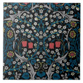 Vintages Blumenmuster, William Morris Fliese (Vorderseite)