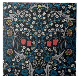 Vintages Blumenmuster, William Morris Fliese