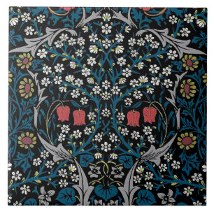 Vintages Blumenmuster, William Morris Fliese