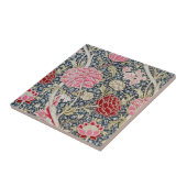 Vintages Blumenmuster, William Morris Fliese (Seite)